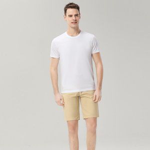 men's and women's solid color short sleeve t-shirt